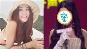 溫碧霞。（圖／翻攝自溫碧霞、新浪綜藝微博）