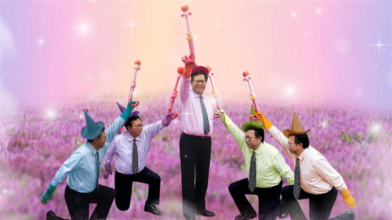 鄭文燦扮DoReMi沒下巴　她崩潰