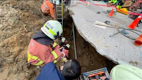 新竹市,工人,下水道,土方,埋