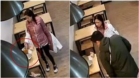 牛肉麵90元嫌貴！她吃完「順手」打翻湯　嘴臉曝光網看傻（圖／翻攝自新竹人大小事）