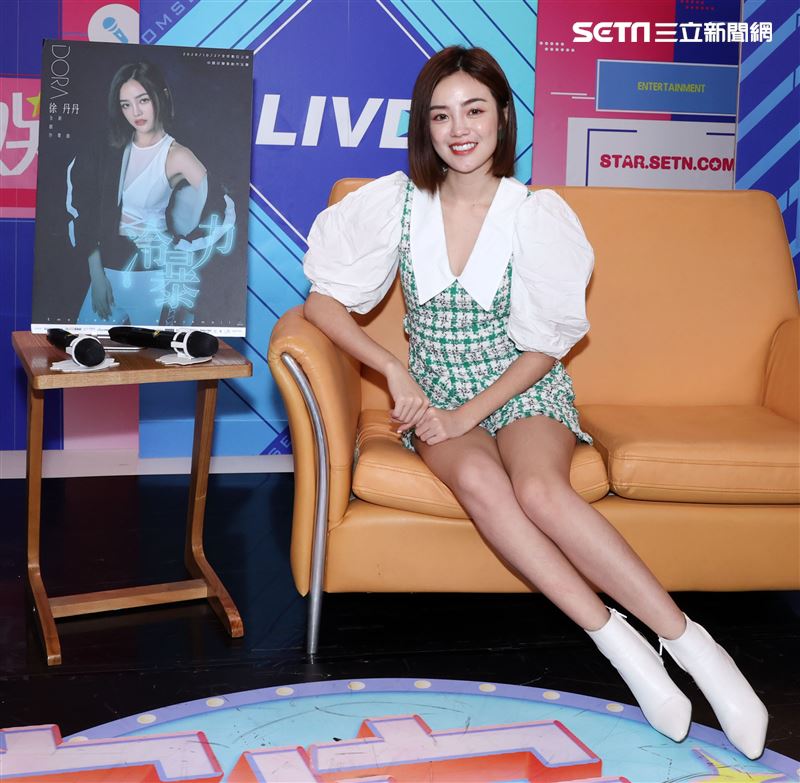 徐丹丹安安大明星。（記者邱榮吉/攝影）