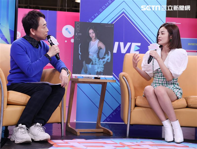 徐丹丹安安大明星。（記者邱榮吉/攝影）