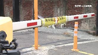 停車場疑柵欄太長　男遭狠砸頭破血流