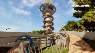 南投砸3億拚觀光　蓋天空之星景觀塔