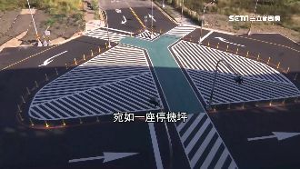 松竹後站標線如迷宮　民眾喊：看不懂