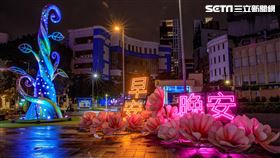 府中長輩圖燈飾（攝影師Justin Cheng提供，其他新聞勿用）