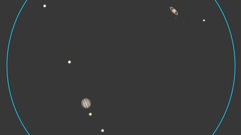 400年一次！木星土星這天超級近合