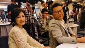 沈玉琳、老婆芽芽 圖／翻攝自臉書