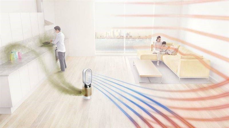 空氣清淨機進化！吹暖風同時過濾病毒