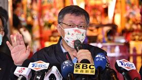 柯文哲，青山宮（圖／北市提供）