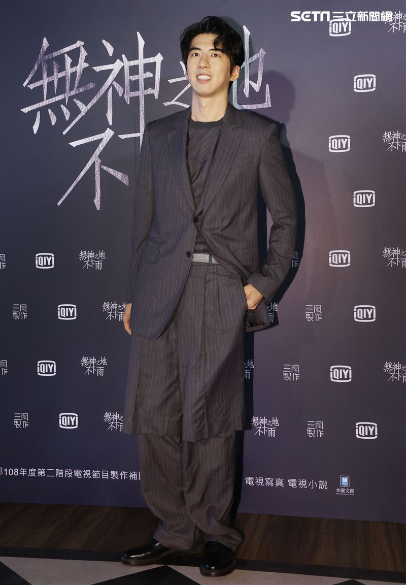 「無神之地不下雨」演員傅孟柏。（記者邱榮吉/攝影）