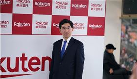 金管會8日正式核發營業執照給樂天國際商業銀行，成為國內第一家取得執照的純網銀。圖為樂天銀行社長永井啟之。（中央社檔案照片）