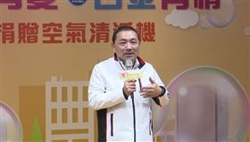 侯友宜出席新北餐飲店家豬肉「標出萊」記者會（圖／新北市府提供）