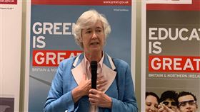 唐凱琳（圖／翻攝英國在台辦事處臉書）