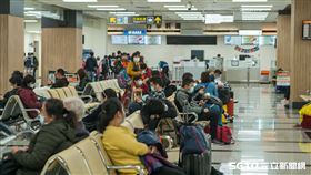 松山機場／松機／候機（記者陳弋攝影）