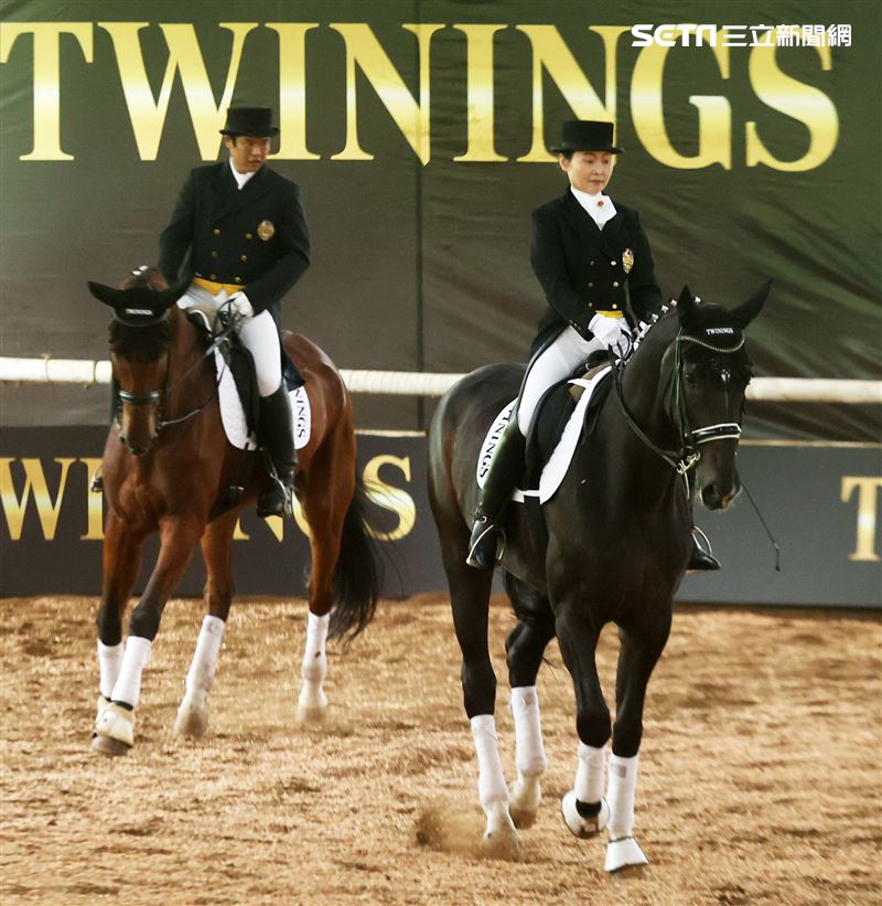 隋棠出席「馬會風尚躍動英倫-唐寧皇室榮耀午茶盛宴」。（記者邱榮吉/攝影）