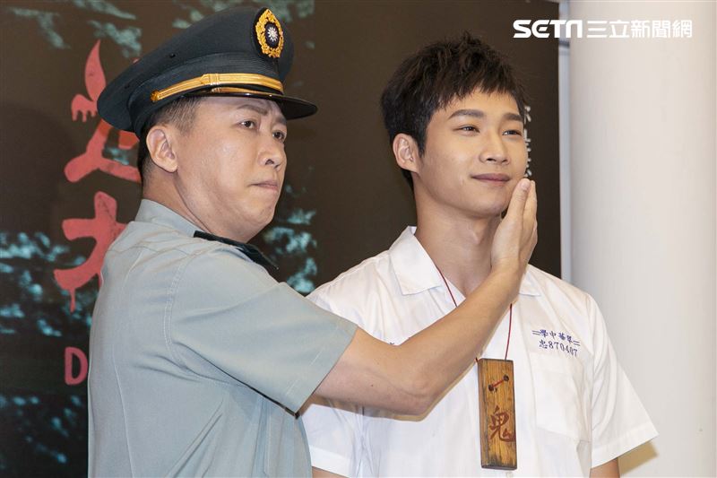 公視《返校》導演莊翔安、李玲葦、黃冠智、趙正平、蔡瑞雪出席媒體茶敘 。（圖／記者楊澍攝影）