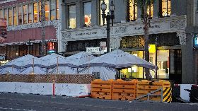 美國疫情嚴重  戶外用餐區開了又關