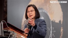 蔡英文出席「NOWnews第二屆修憲論壇」。（圖／總統府提供）