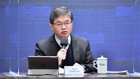 李孟諺主持行政院會後記者會（圖／行政院提供）