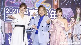 2021跨年,台中,王仁甫,嚴立婷,Apple黃暐婷。圖／記者楊澍攝影