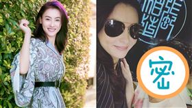 香港女星張柏芝帶有混血美的精緻五官，乃遺傳自中英混血媽媽戴莎莉的英國血統。（圖／翻攝自張柏芝微博）