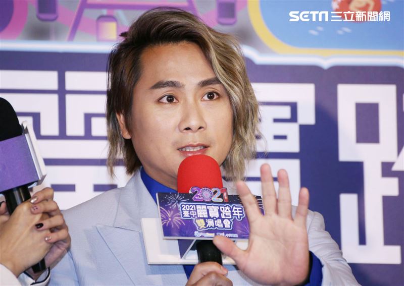 王仁甫、安心亞、嚴立婷、Apple出席《台中麗寶跨年雙演唱會》記者會 。（圖／記者楊澍攝影）