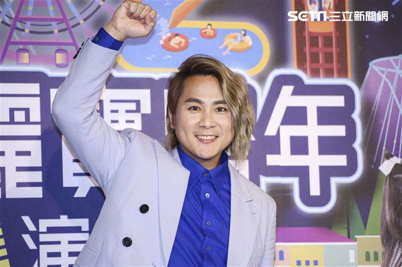 王仁甫、安心亞、嚴立婷、Apple出席《台中麗寶跨年雙演唱會》記者會 。（圖／記者楊澍攝影）