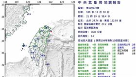 1210地震(圖/氣象局)