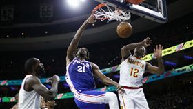 NBA／肆虐禁區！河總盛讚恩比德
NBA,費城七六人,Joel Embiid,包夾,Doc Rivers
美聯社／達志影像