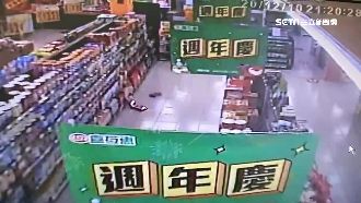 宜蘭6.7強震　超市貨架商品掉滿地