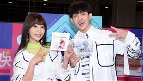 郭忠祐、蔡家蓁來到《安安大明星》宣傳。（圖／記者邱榮吉攝影）