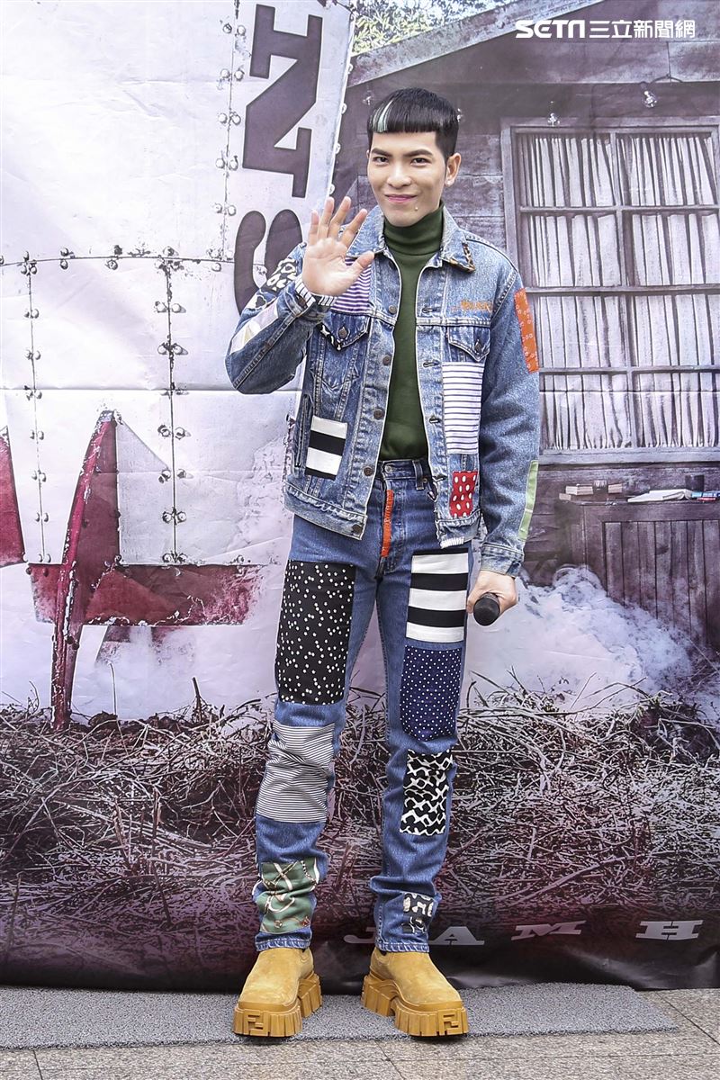 蕭敬騰全新單曲「薩哈星球」與「署茗職茶@AtTea」跨界合作。（圖／記者楊澍攝影）