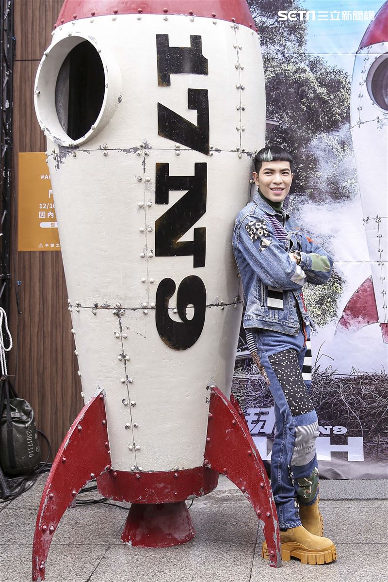 蕭敬騰全新單曲「薩哈星球」與「署茗職茶@AtTea」跨界合作。（圖／記者楊澍攝影）