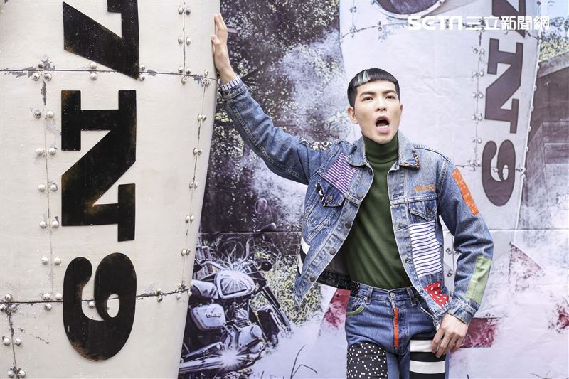 蕭敬騰全新單曲「薩哈星球」與「署茗職茶@AtTea」跨界合作。（圖／記者楊澍攝影）