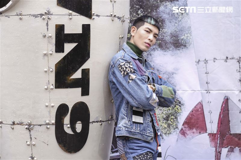 蕭敬騰全新單曲「薩哈星球」與「署茗職茶@AtTea」跨界合作。（圖／記者楊澍攝影）