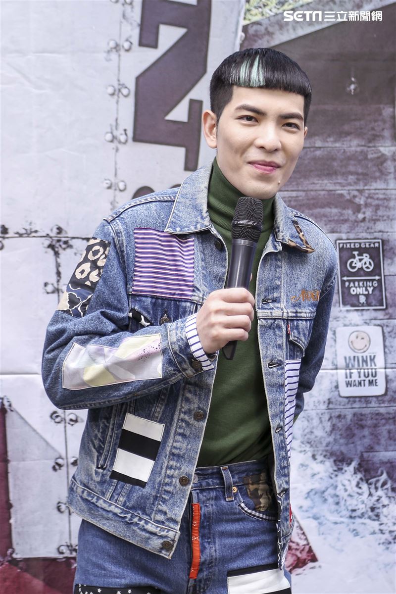 蕭敬騰全新單曲「薩哈星球」與「署茗職茶@AtTea」跨界合作。（圖／記者楊澍攝影）