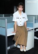 郭書瑤三立新聞網專訪。（記者邱榮吉/攝影）