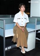 郭書瑤三立新聞網專訪。（記者邱榮吉/攝影）