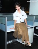 郭書瑤三立新聞網專訪。（記者邱榮吉/攝影）