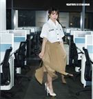 郭書瑤三立新聞網專訪。（記者邱榮吉/攝影）