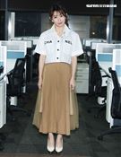 郭書瑤三立新聞網專訪。（記者邱榮吉/攝影）