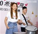 鬼鬼吳映潔出席耶誕慶典公益活動。（記者邱榮吉/攝影）