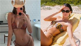 美國超模，同時也是「卡戴珊家族」家族一員的坎達兒珍娜（Kendall Jenner），擁有179公分高挑身材。（圖／翻攝自Kendall Jenner　IG）