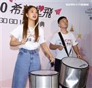 鬼鬼吳映潔出席耶誕慶典公益活動。（記者邱榮吉/攝影）