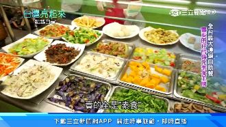 全台最大自助餐廳　張寶仁的素食王國