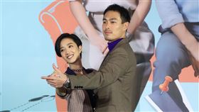 桂綸鎂,張少懷,導演張耀升,腿,楊祐寧,陳以文,施名帥。（記者邱榮吉攝影