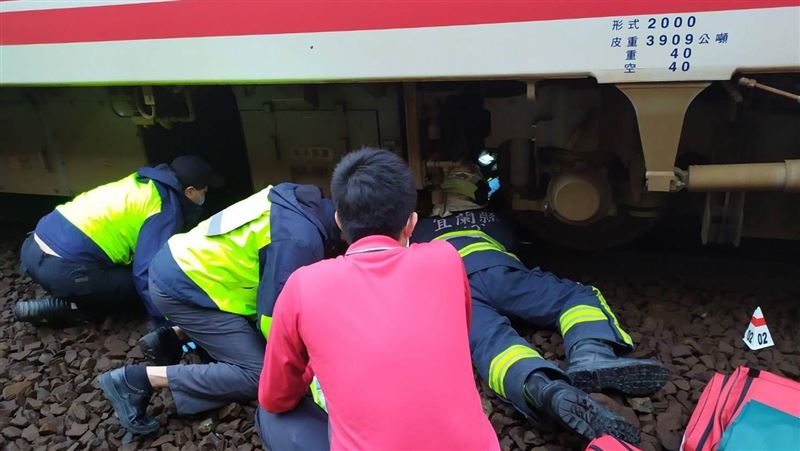新／羅東傳5旬婦落軌　遭普悠瑪撞上