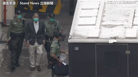 黎智英押往法院（圖／Stand New立場新聞）