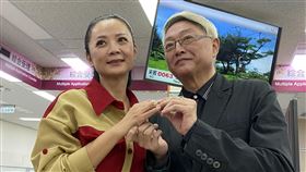 李國超、高欣欣。（記者洪素津攝影）